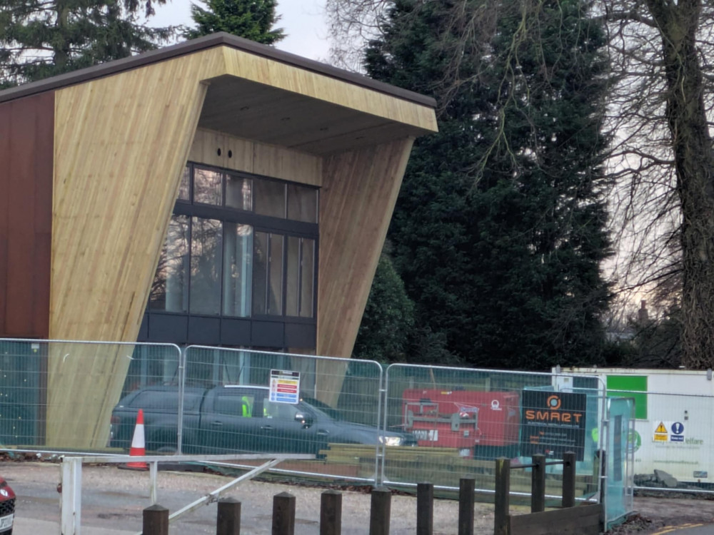 The new offices for Clarke Metals in Alsager. (Photo: Nub News) 