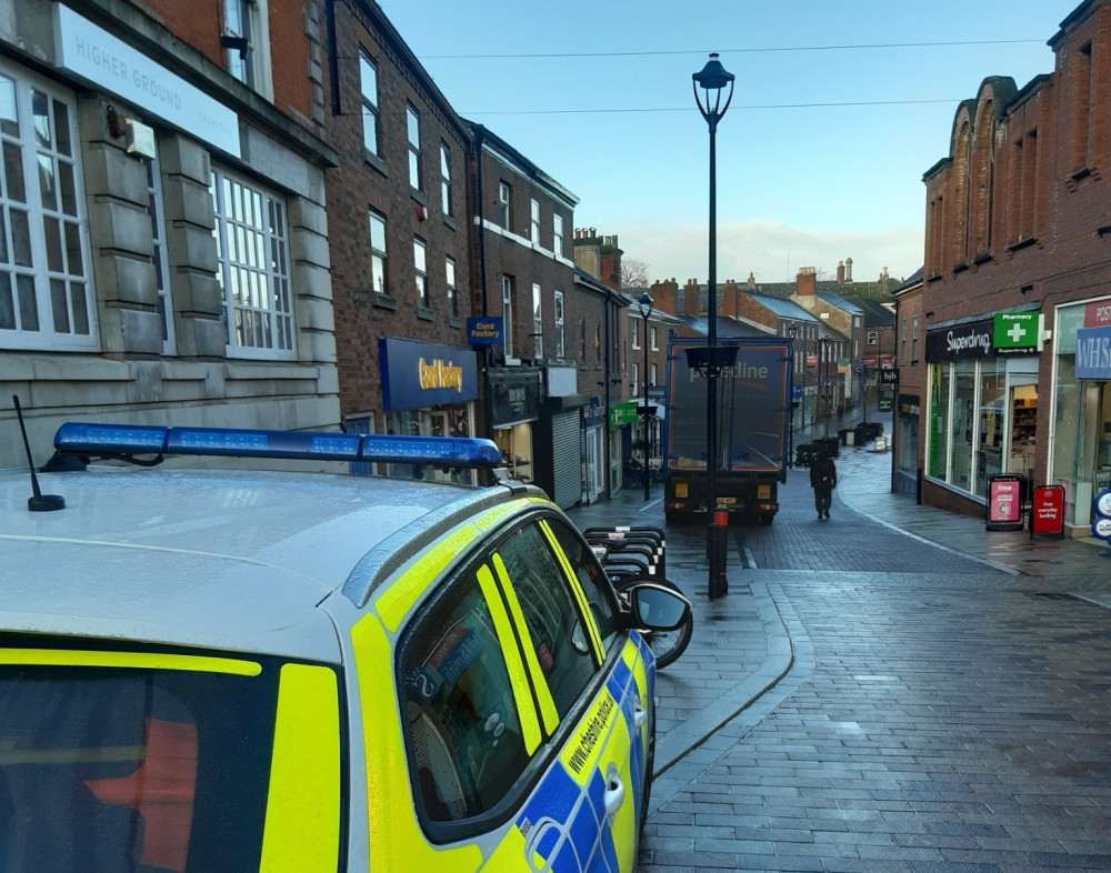 Police in Congleton made more than 100 arrests in December (Credit: Congleton Police)