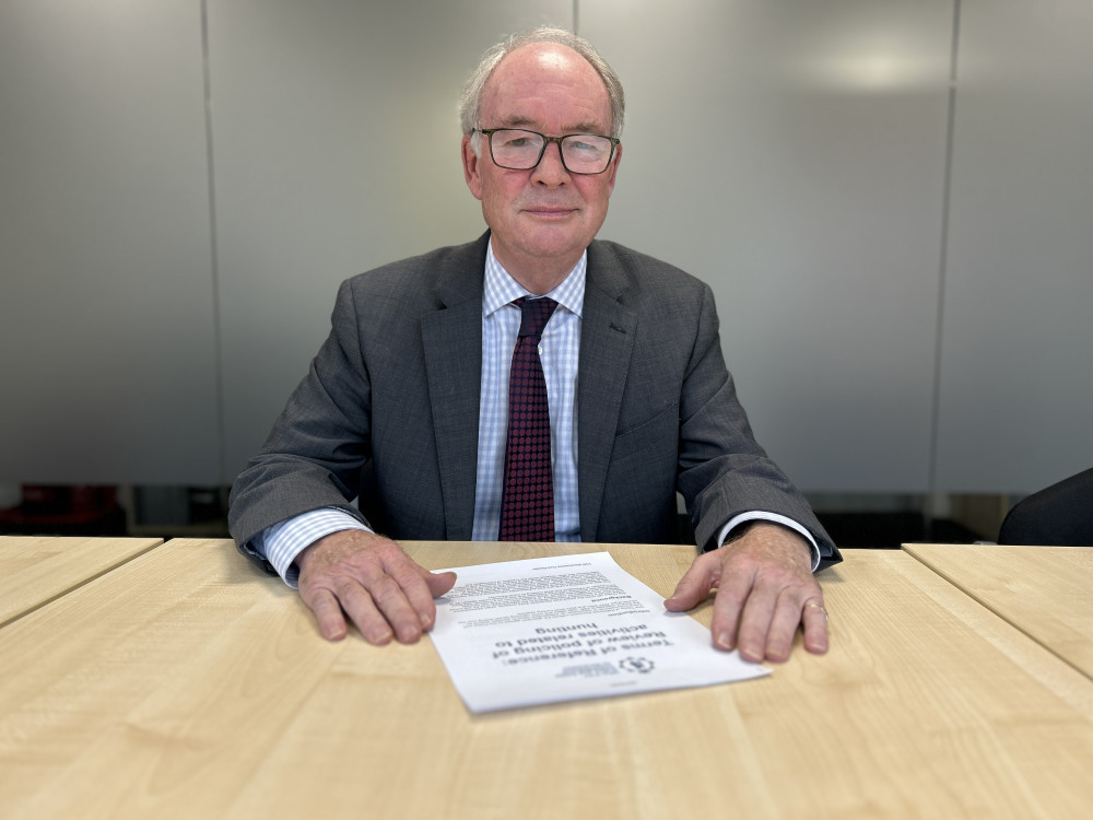 Police and Crime Commissioner Philip Seccombe (image via PCC's office)