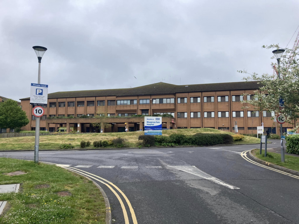 Musgrove Park Hospital, Seen From Parkfield Drive In Taunton. CREDIT: Daniel Mumby.