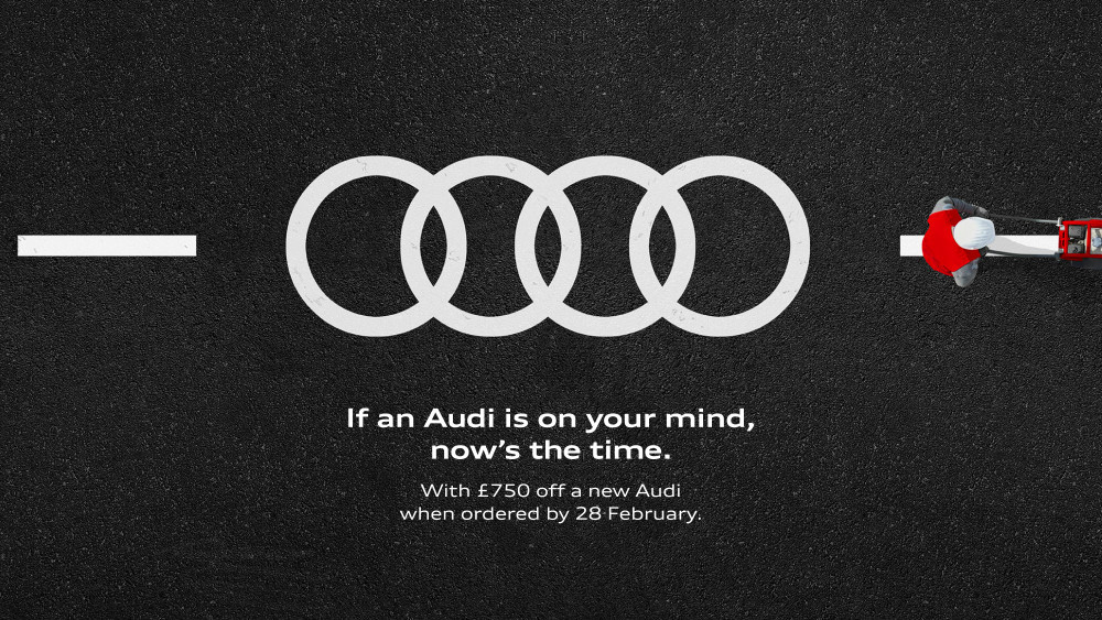 If an Audi is on your mind, now is the time (Swansway).