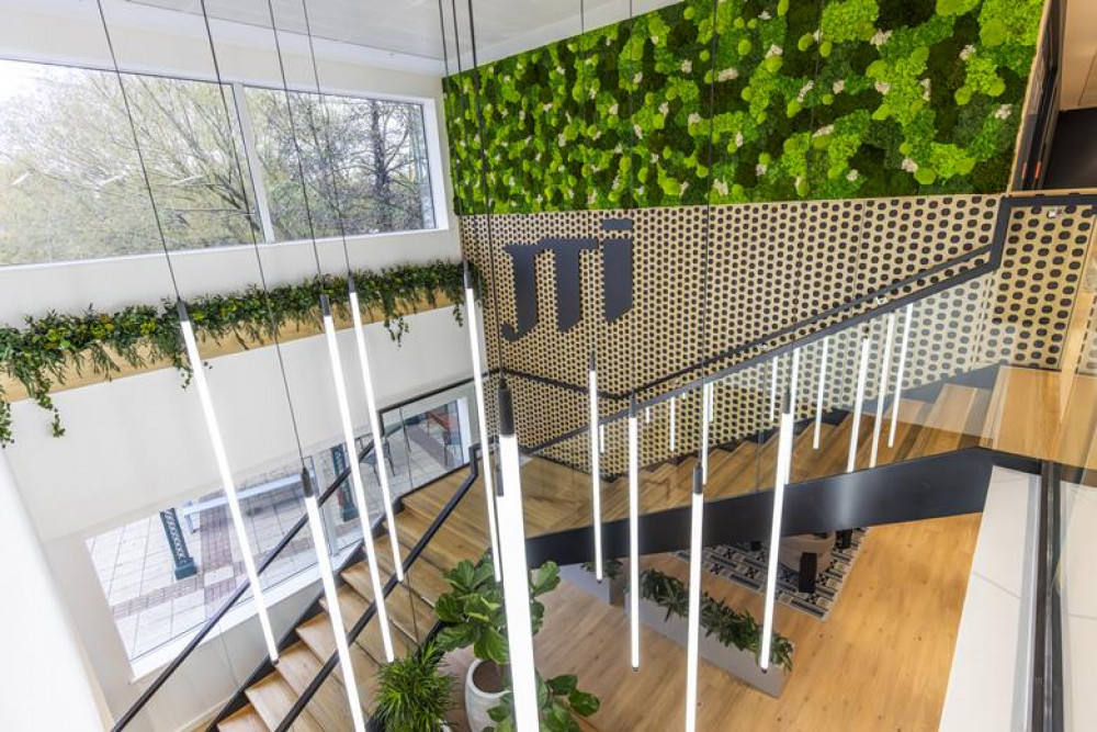 Japan Tobacco International (JTI) unveiled its new £7.8m design at Virginia House, Weston Road, this January, drawing inspiration from Japanese design principles (JTI).