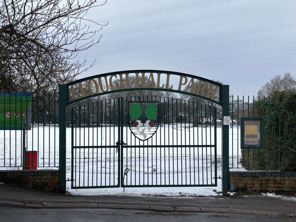 Around 60 trees were damaged in Clough Hall Park on the night of December 5th (Jordan Edwards).