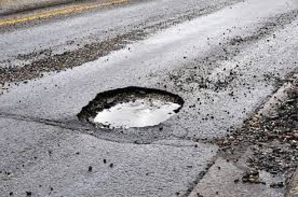 Potholes can be a nightmare for drivers 