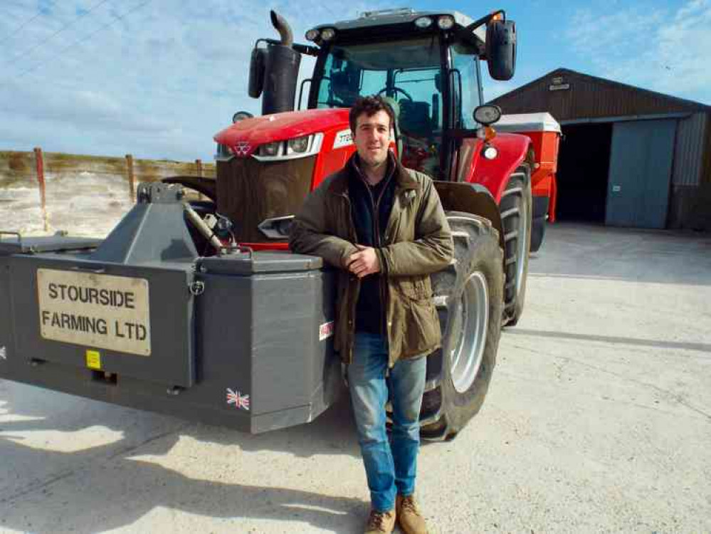 Will Wrinch, sixth generation of a peninsula farming family