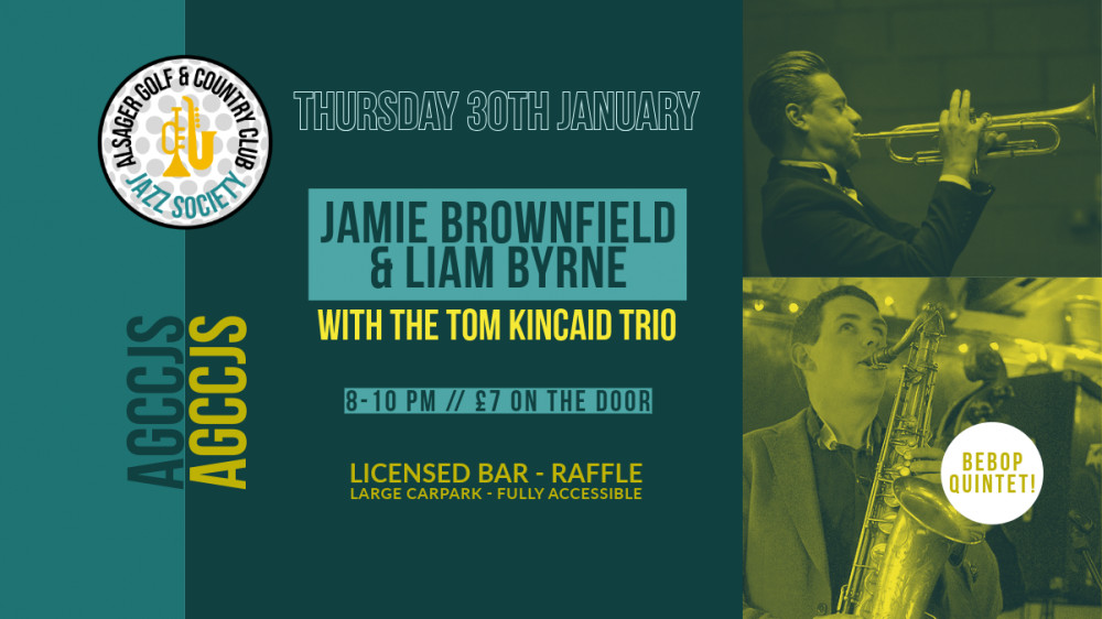 Jamie Brownfield & Liam Byrne with the Tom Kincaid Trio