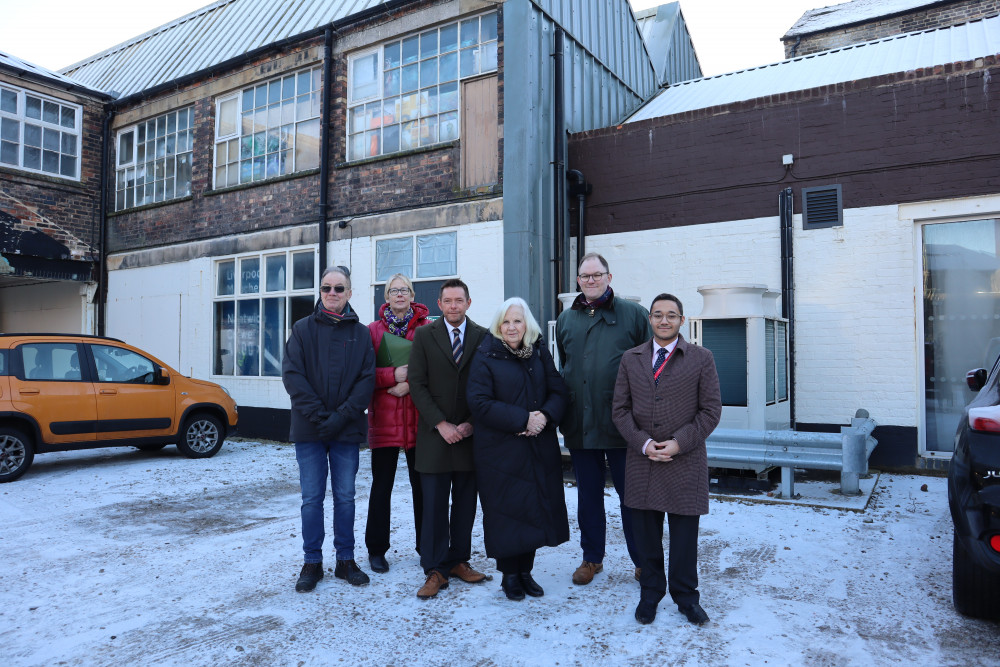 Baroness Taylor of Stevenage visited Stoke-on-Trent at the start of this year (Stoke-on-Trent City Council).