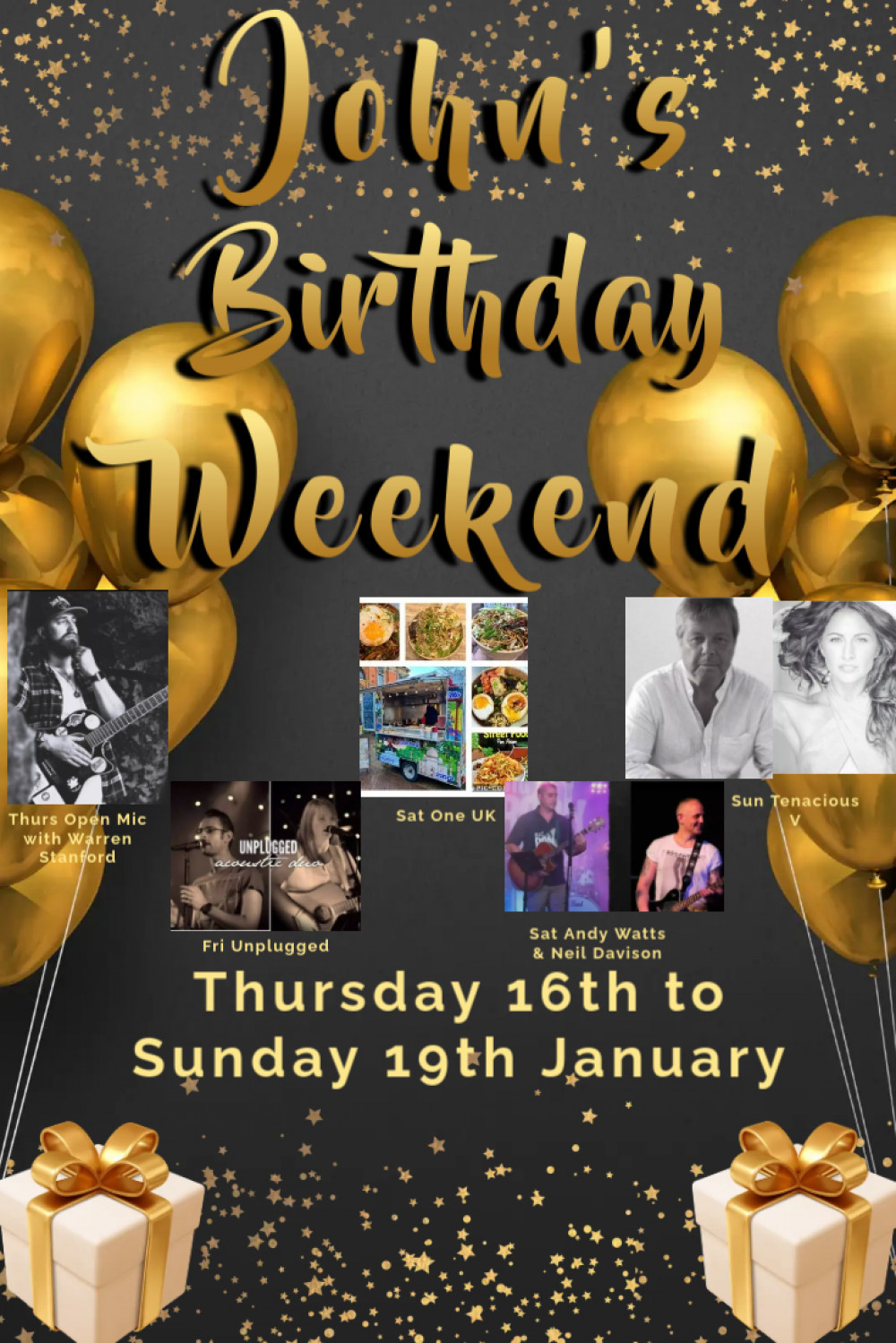 John's Birthday Weekend Events at Brew, 106B Market Street, Ashby-de-la-Zouch