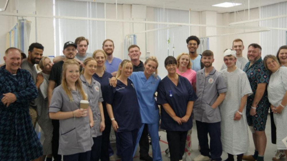 Filming took place over just one day at the Wheeler building's nursing simulation facilities (Image via: The University of Chester) Filming took place over just one day at the Wheeler building's nursing simulation facilities (Image via: The University of Chester)
