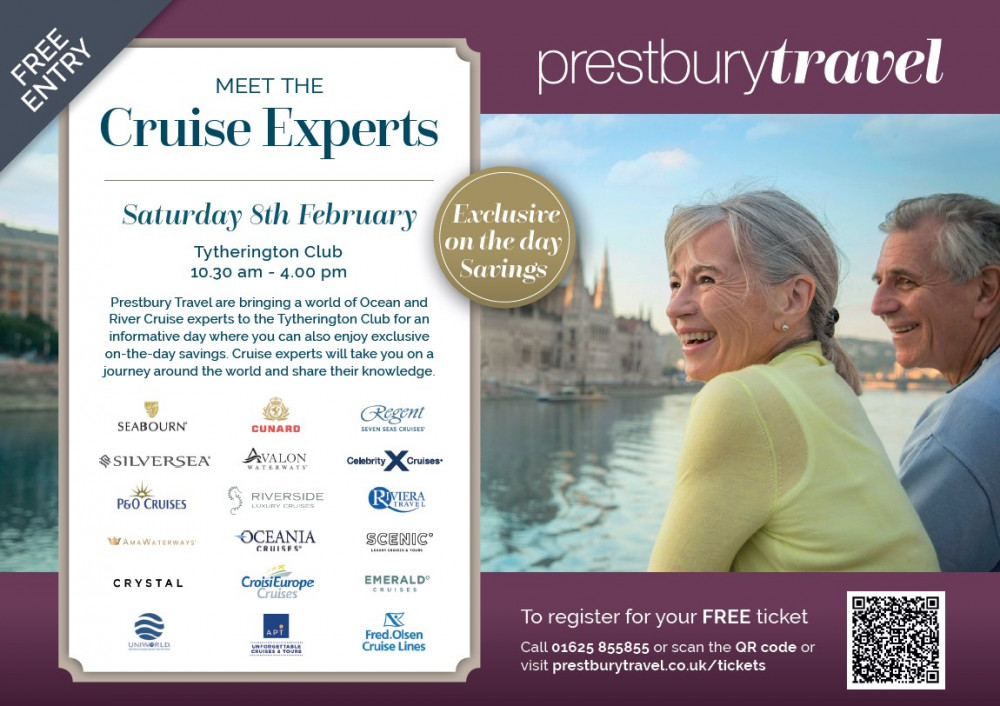 Prestbury Travel Ocean & River Cruise Show