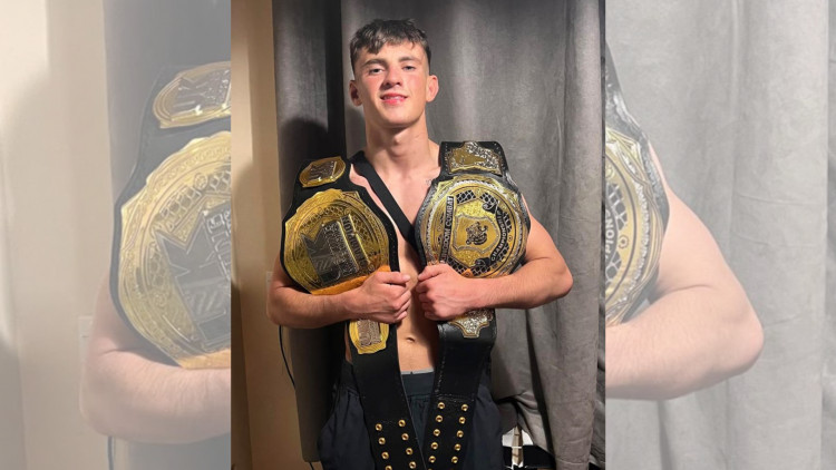 Stockport talent Alex Home - an MMA flyweight - is looking to go professional by 2025, and get his name in the history books (Image supplied)