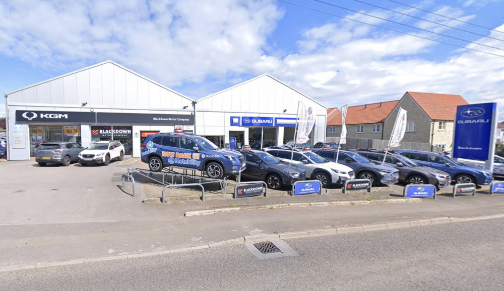 Blackdown Motor Company in Walton has closed suddenly, leaving staff and customers urged to submit claims.