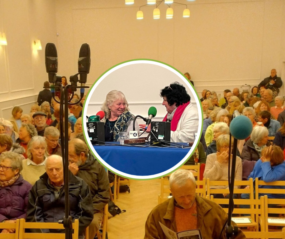 Kilver Court hosted the recording of BBC Radio 4's Gardeners' Question Time, drawing local gardening enthusiasts.