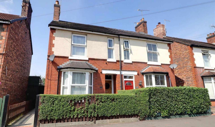 The three-bed property on St. Andrews Avenue, Crewe (Stephenson Browne).