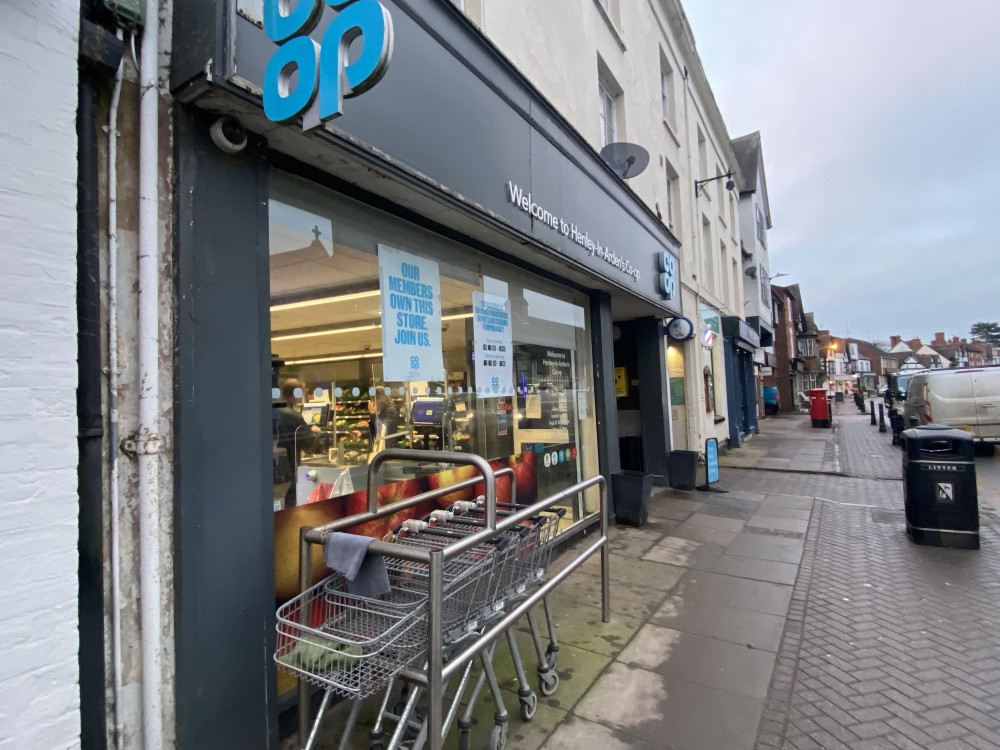 The Co-op in Henley will close at the end of this week (image by Nub News)