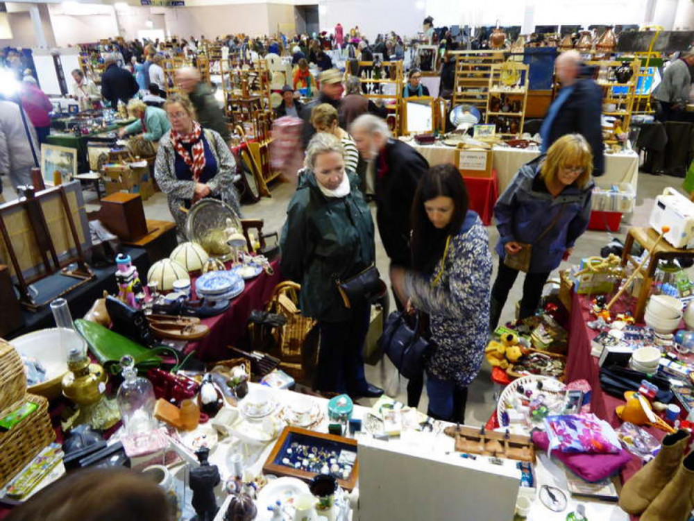 There's a giant flea market at the Bath and West Showground this weekend (file photo) 