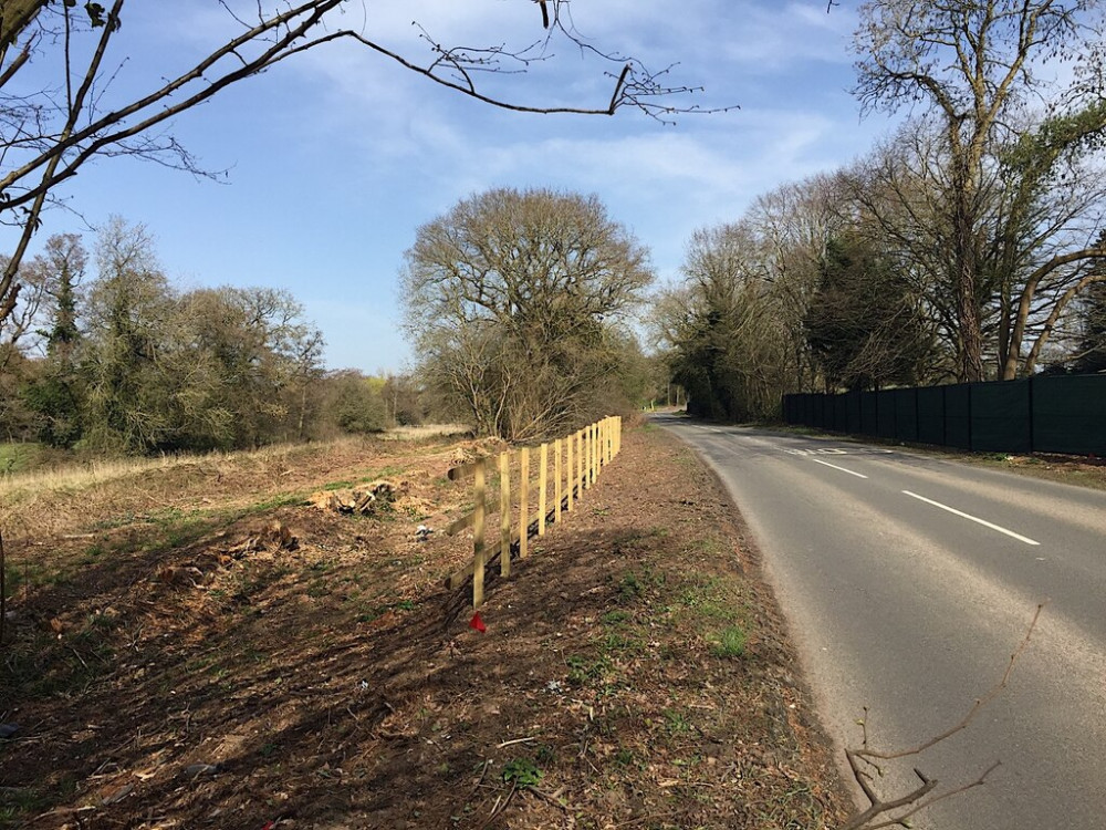 Dalehouse Lane is closed until January 24 (image by Robin Stott)