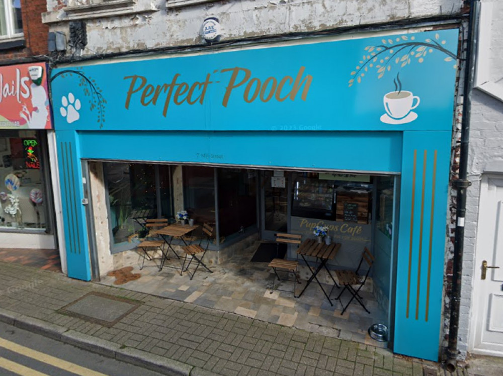 The building home to Perfect Pooch and Pupcups has gone up for sale (Credit: Google Maps)