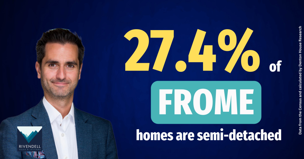 Semi-detached homes remain a popular choice in Frome, offering a perfect balance of space and practicality.