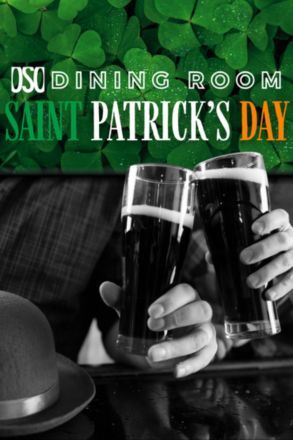 St Patrick's Day Supper - OSO Dining Room