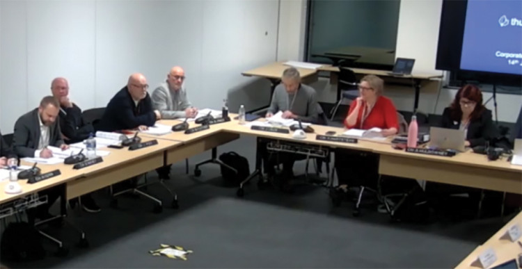 Cllr Ben Maney (left) had differing opinons with cabinet member Cllr Sara Muldowney (right). 