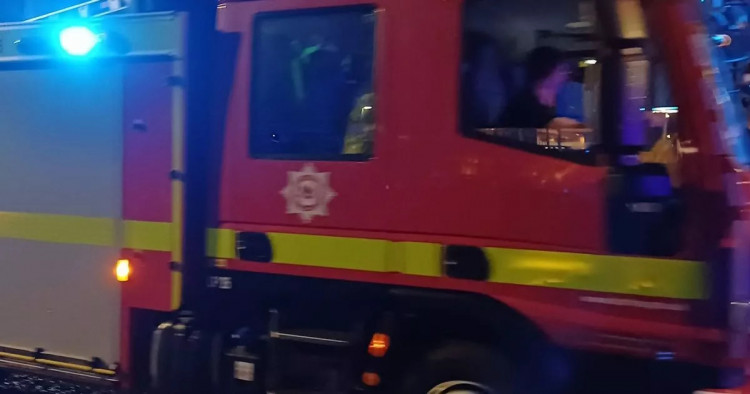 Firefighters tackled a house fire, leaving the property severely damaged after an early morning blaze.