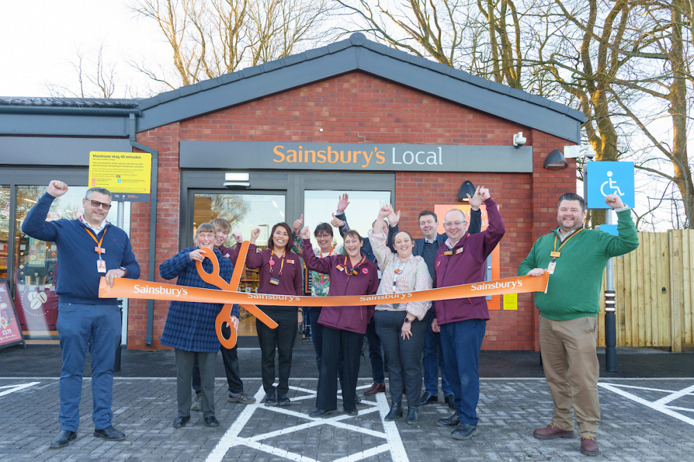 A new Sainsbury's Local store at 84 Buxton Road, High Lane, has opened. It features the supermarket's usual range, plus smart-charge hubs and click and collect (Image - Sainsbury's)