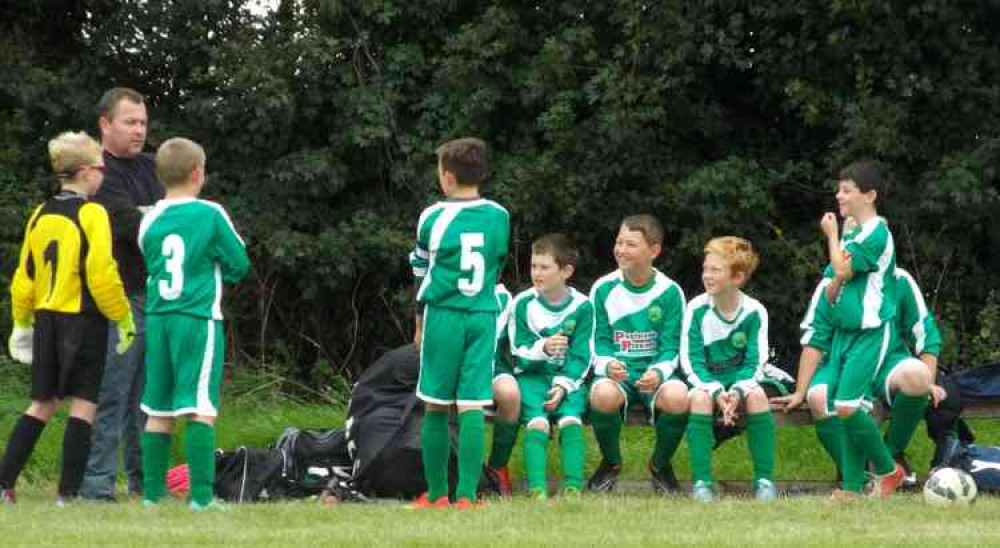 Ben started by coaching at Shotley Rangers, including many of these boys while in partnership with Lee Mandley