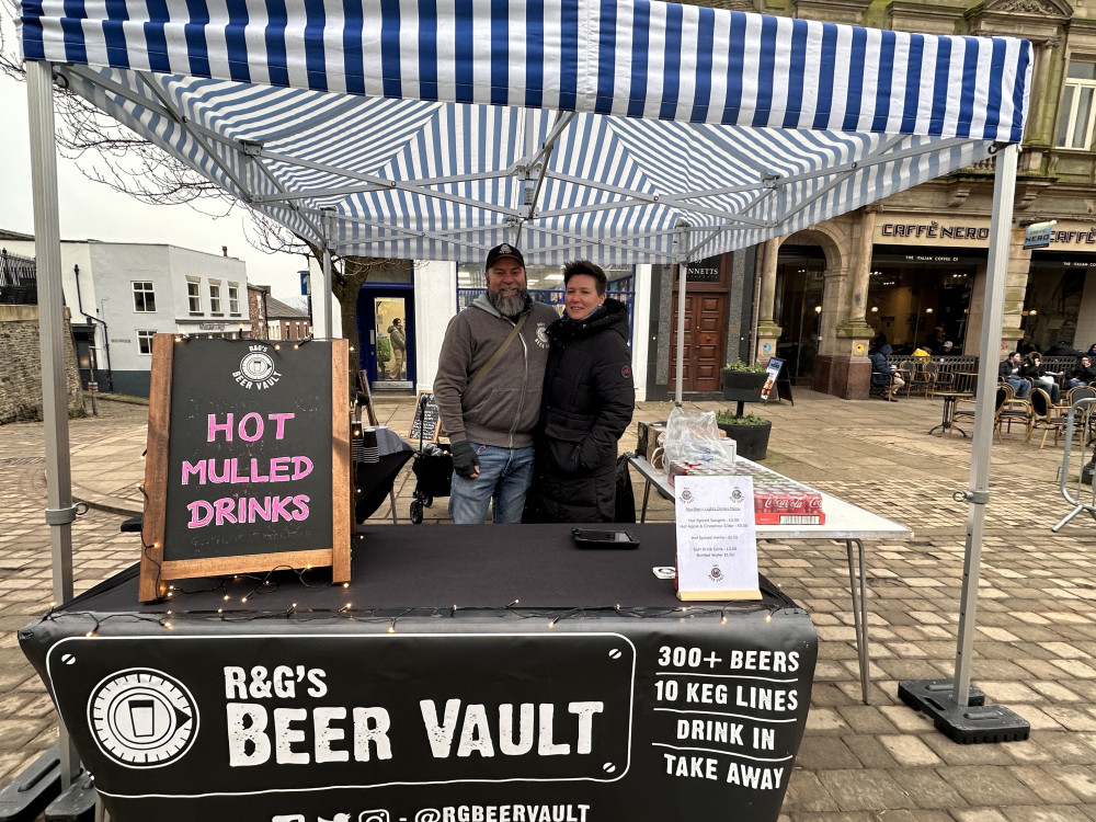 R&G's Beer Vault were offering some winter-warmers (Credit: MTC)