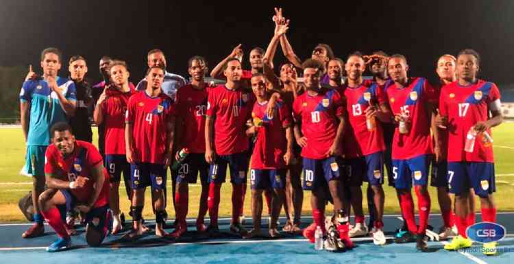 Young Cayman Island squad with so few players to choose from