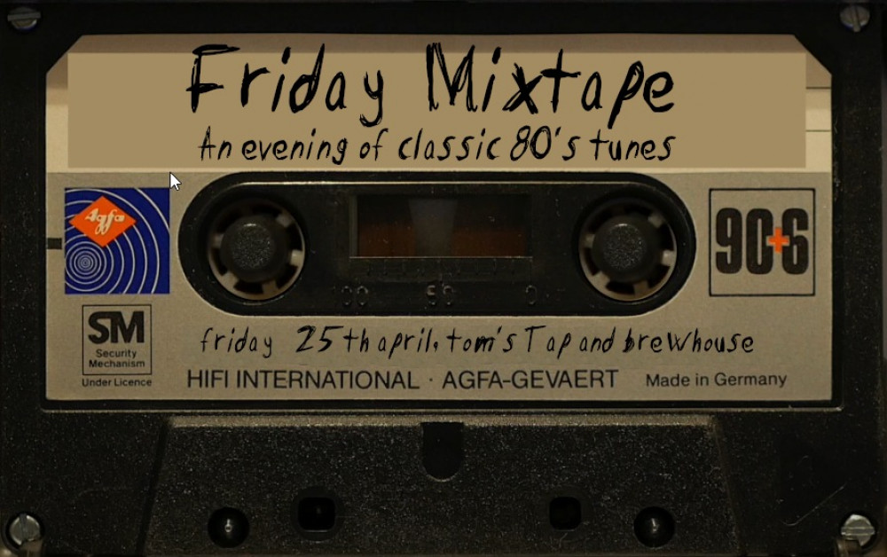 Saturday Mix Tape - an evening of classic 80s tunes