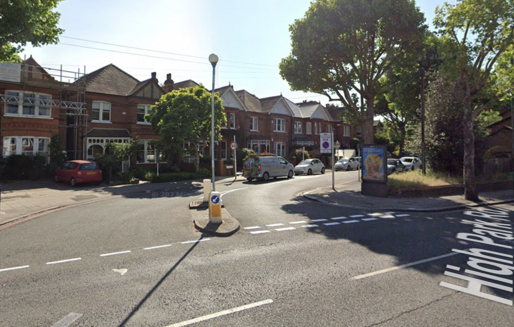 Thames Water to carry out emergency works at Mortlake Road, junction of High Park Road (credit: Google Maps).