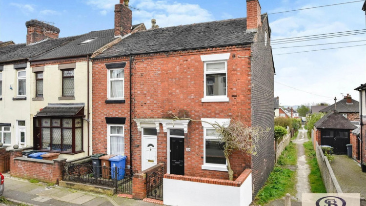 This end terraced home in Stoke-on-Trent is available to rent for £800 pcm (Stephenson Browne).