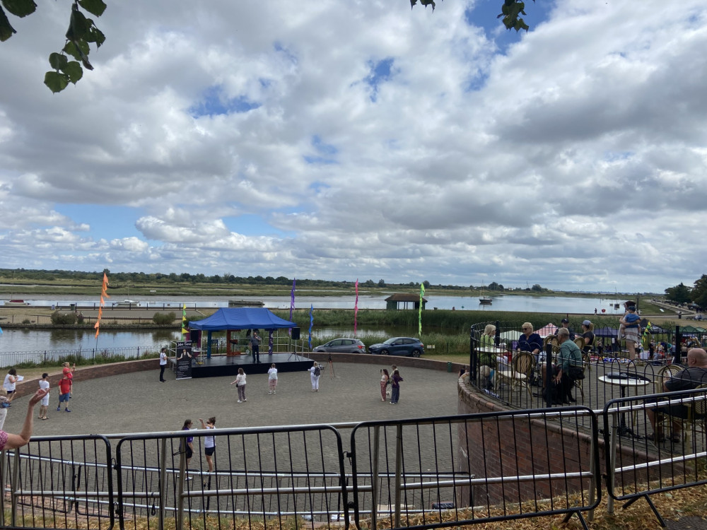 The amphitheatre during UFest 2024. (Credit: Chloe Brewster)