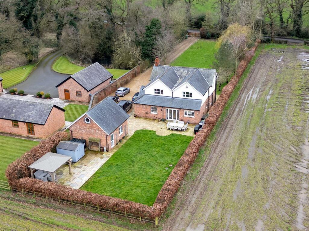 A country farmhouse with 0.5 acres, surrounded by open countryside. (Stephenson Browne)