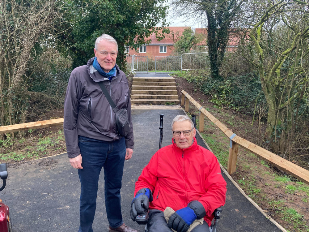 Dick Hodgson And Theo Van Hensbergen From Accessible Wells At The Priory Fields Housing Estate (image by Daniel Mumby)