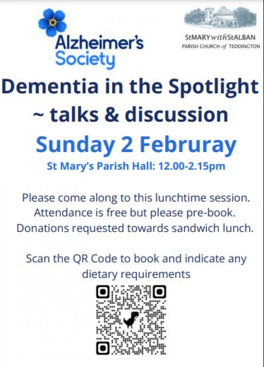 Dementia in the Spotlight: lunchtime talk