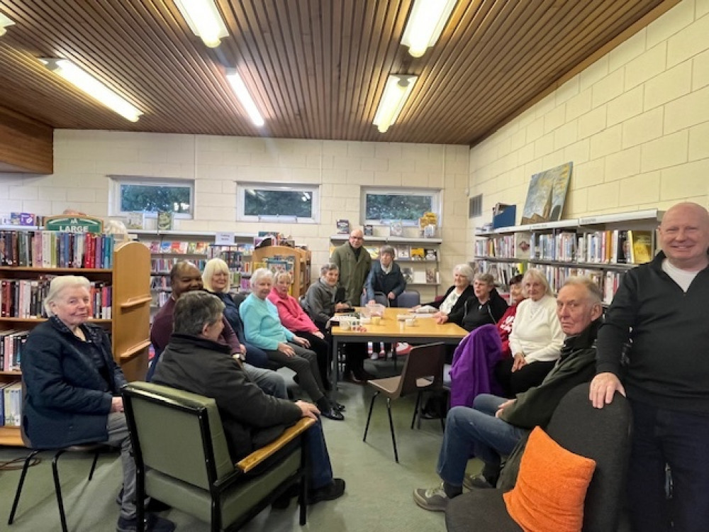 Ryhall Library is used by people from across the community, including their popular Walm Welcome group (Photo: LDRS)