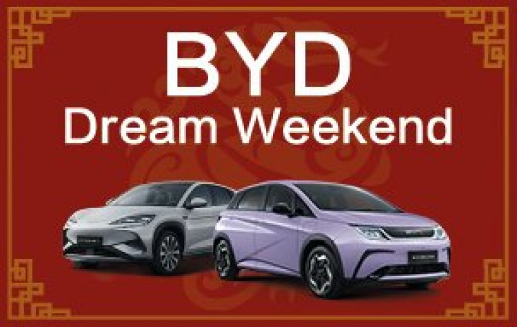 Join our Motors partners over at BYD Crewe this weekend as they celebrate the Lunar New Year (Swansway).