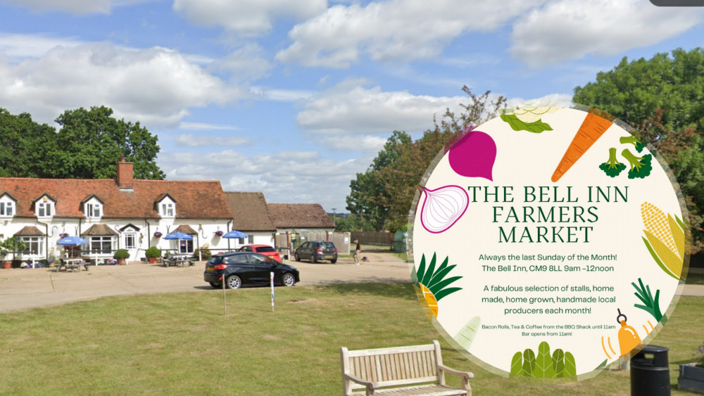 The Bell Inn is hosting its monthly farmers market on Sunday. (Credit: Google Street View / The Bell Inn)