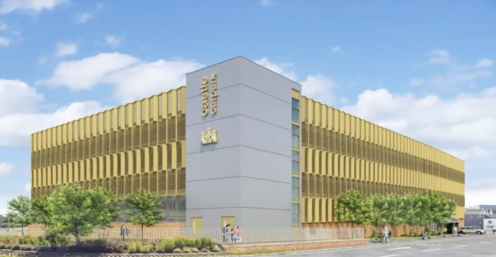 The brand-new Castle car park opened in Newcastle town centre this week (Newcastle Borough Council). The brand-new Castle car park opened in Newcastle town centre this week (Newcastle Borough Council).