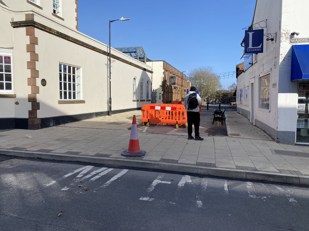 Station Road was first closed during the pandemic (image by Nub News)