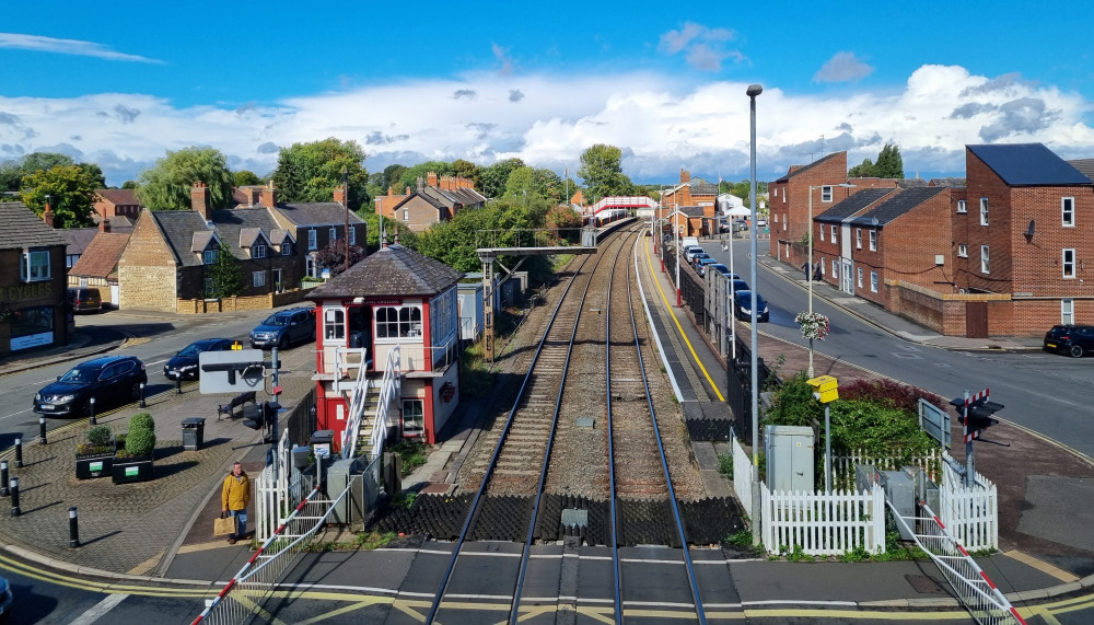 Rutland County Council is considering carrying out a major upgrade at Oakham level crossing (Photo: Grace Kennington)