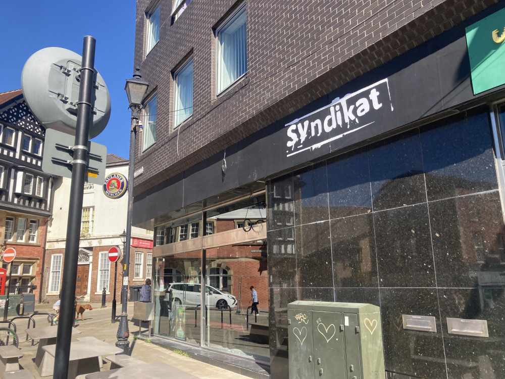 A new music venue and bar named 'The Underbank' will be opening soon in Stockport town centre, in the Syndikat building (Image - Alasdair Perry)