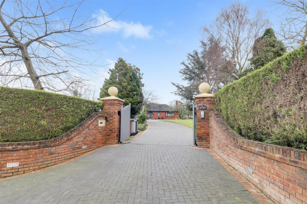 Positioned in the picturesque village of Scholar Green, this is a stunning bespoke detached residence. (Stephenson Browne)