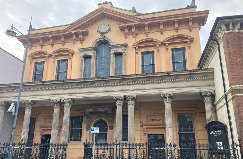 A local charity is set to become the new owner of Bethesda Methodist Chapel in Hanley (Re-form Heritage).