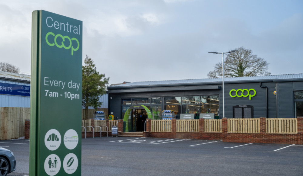 Central Co-op has opened its first store in Cheshire (Credit: Central Co-op)