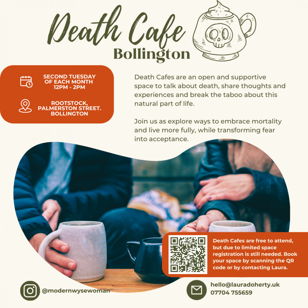 Bollington Death Cafe: A Safe Space to Talk About Death