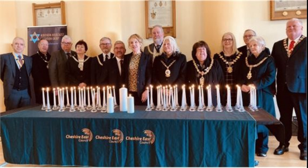 Cheshire East Council held a moving service of remembrance to commemorate Holocaust Memorial Day (CEC).