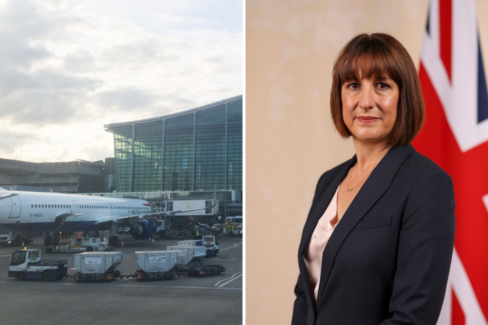 Chancellor Rachel Reeves backs a third Heathrow runway for economic growth (credit: GOV.UK).